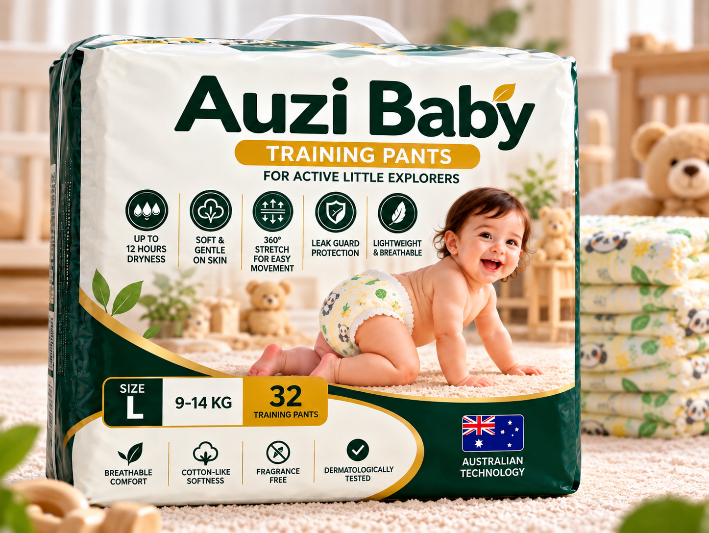 Auzi Baby Training Pants