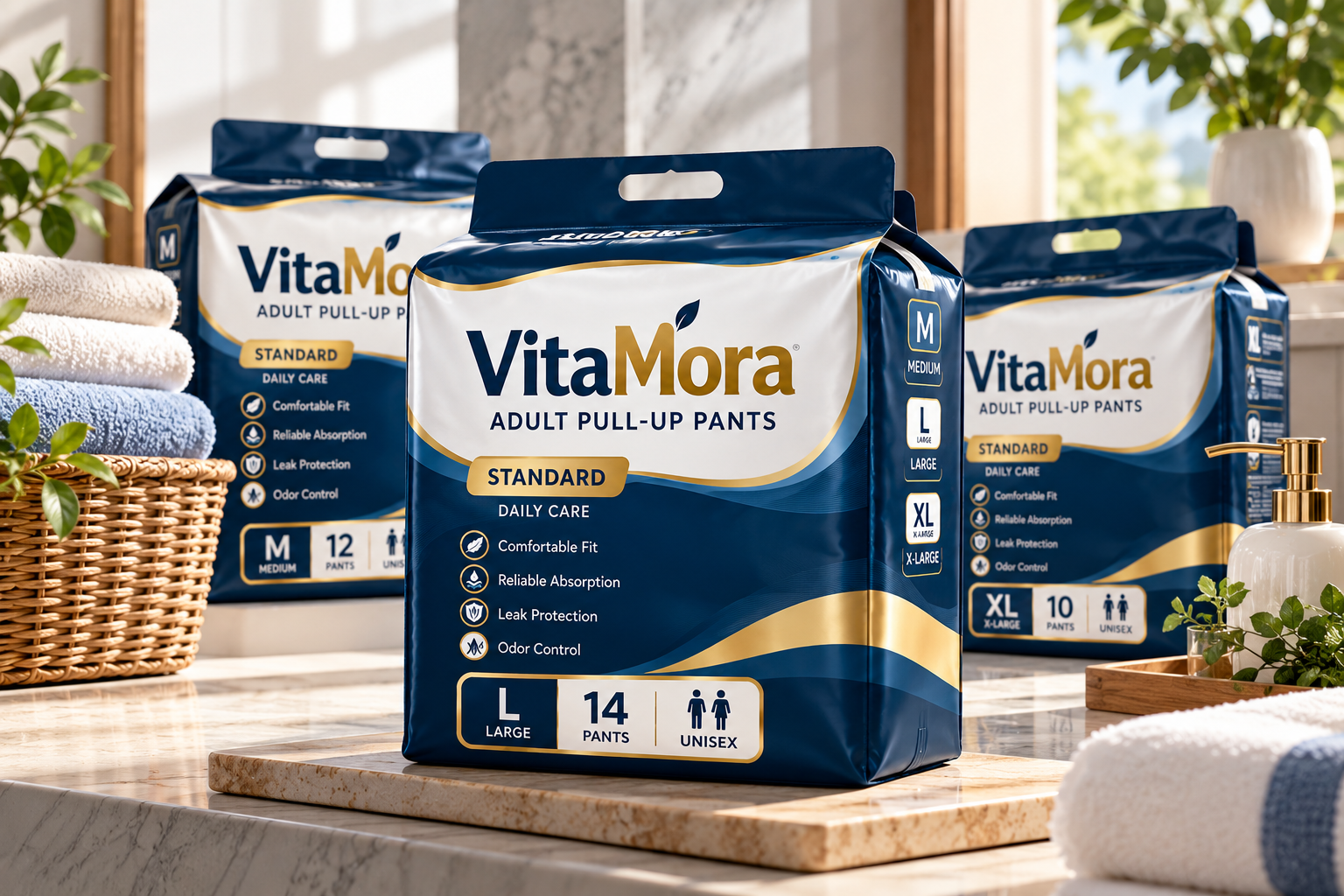 VitaMora Pull Up Pants