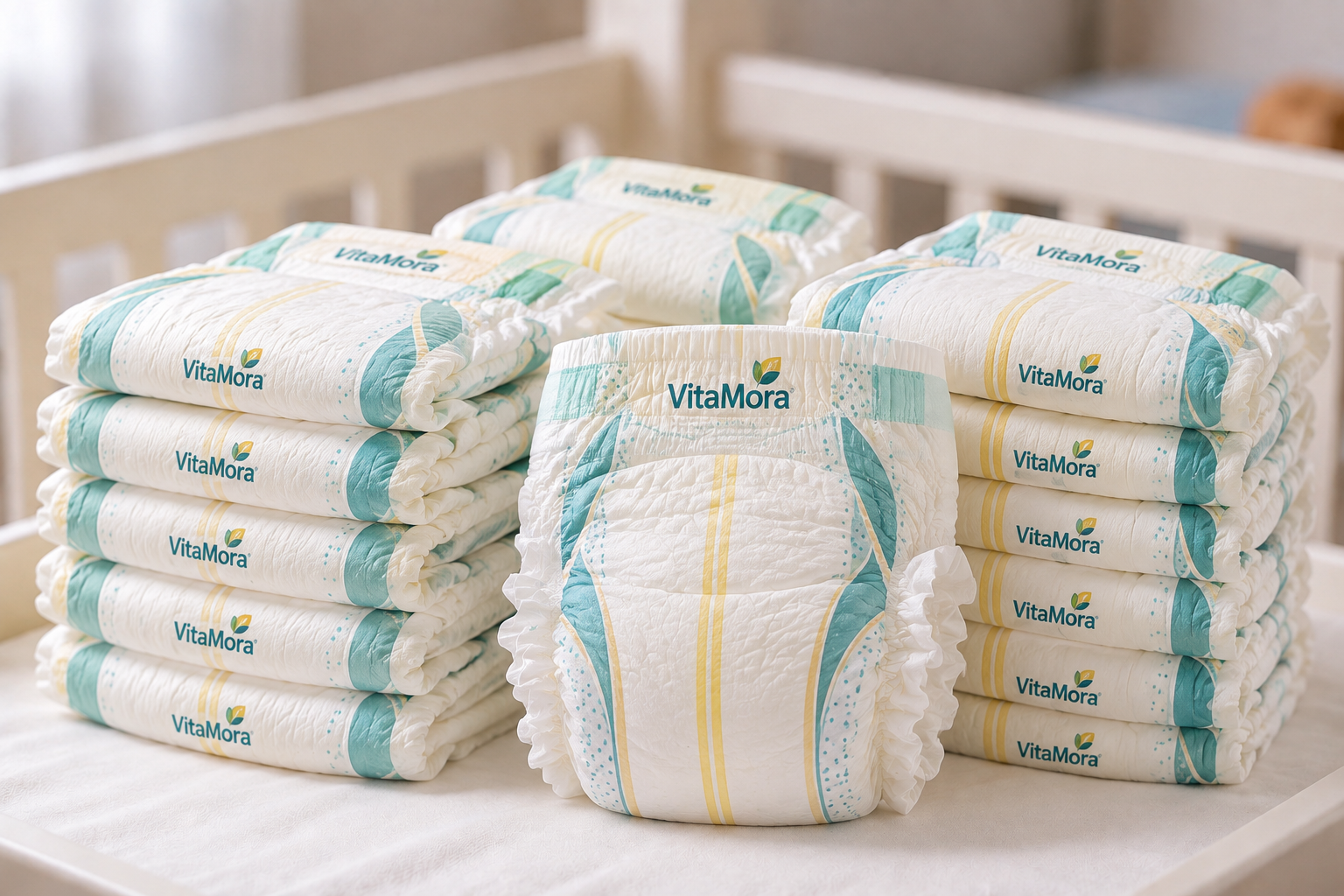 VitaMora Pull Up Pants Elastic Flex Band